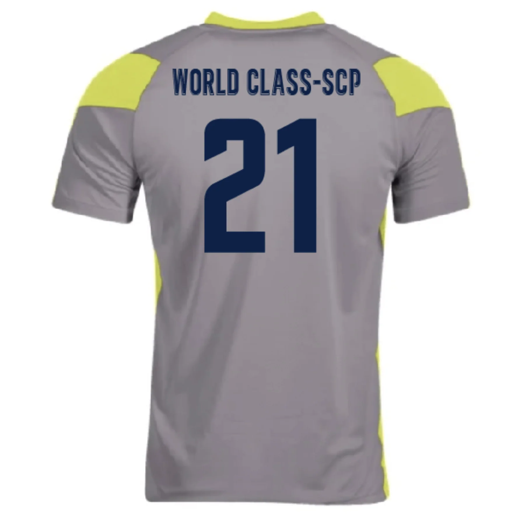 Roxbury Nike Park Derby 3 Match Jersey - Grey/Volt - Image 2