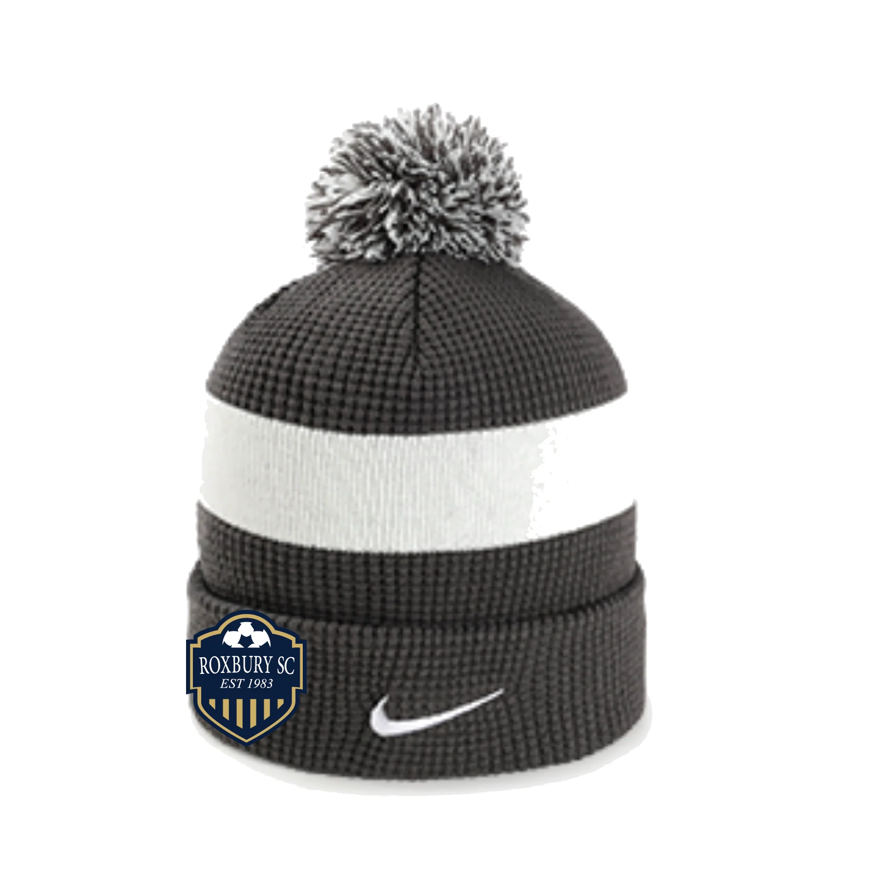 Roxbury PDA-SCP Nike Authentic Pom Beanie Anthracite/White