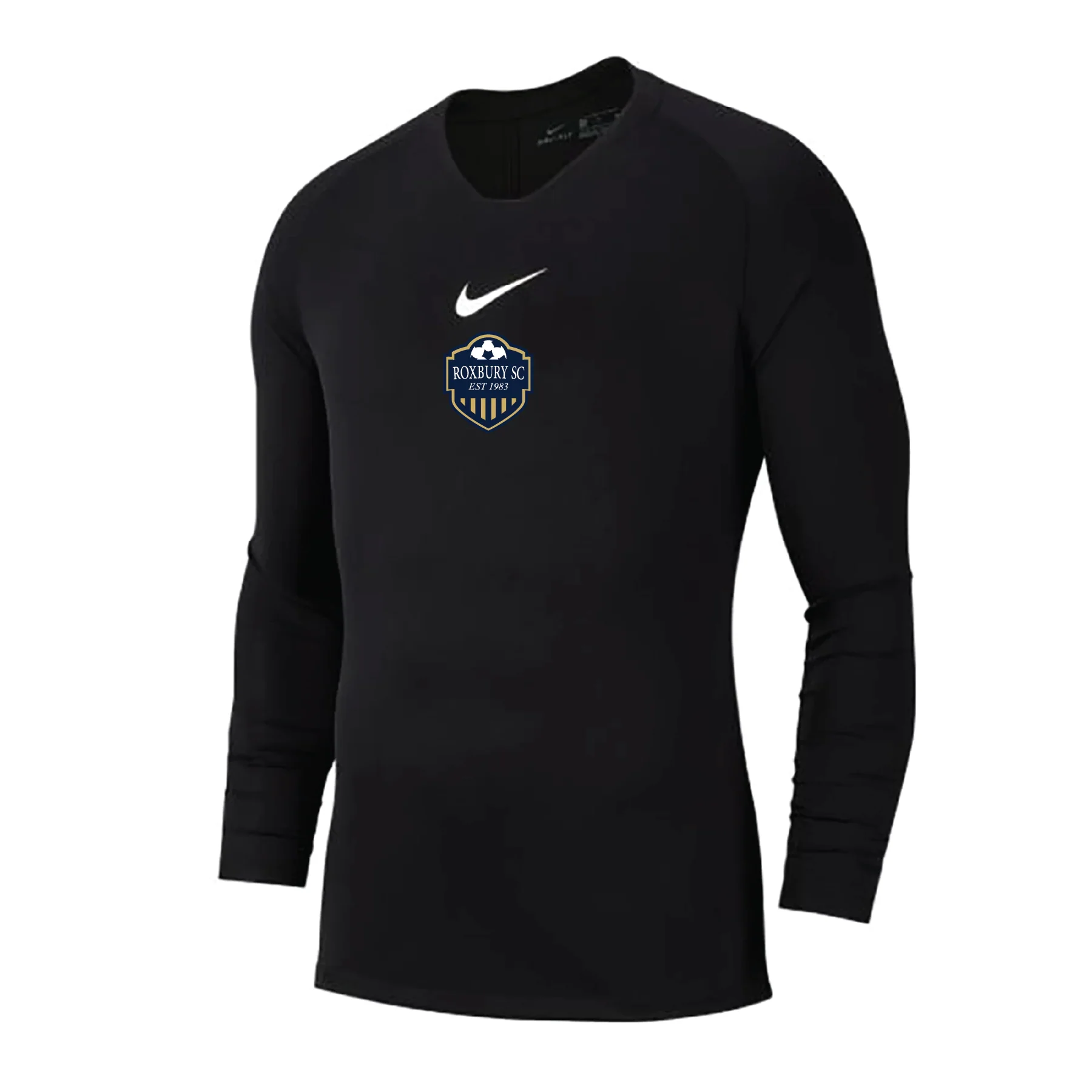Roxbury PDA-SCP Nike Park LS First Layer Compression Black