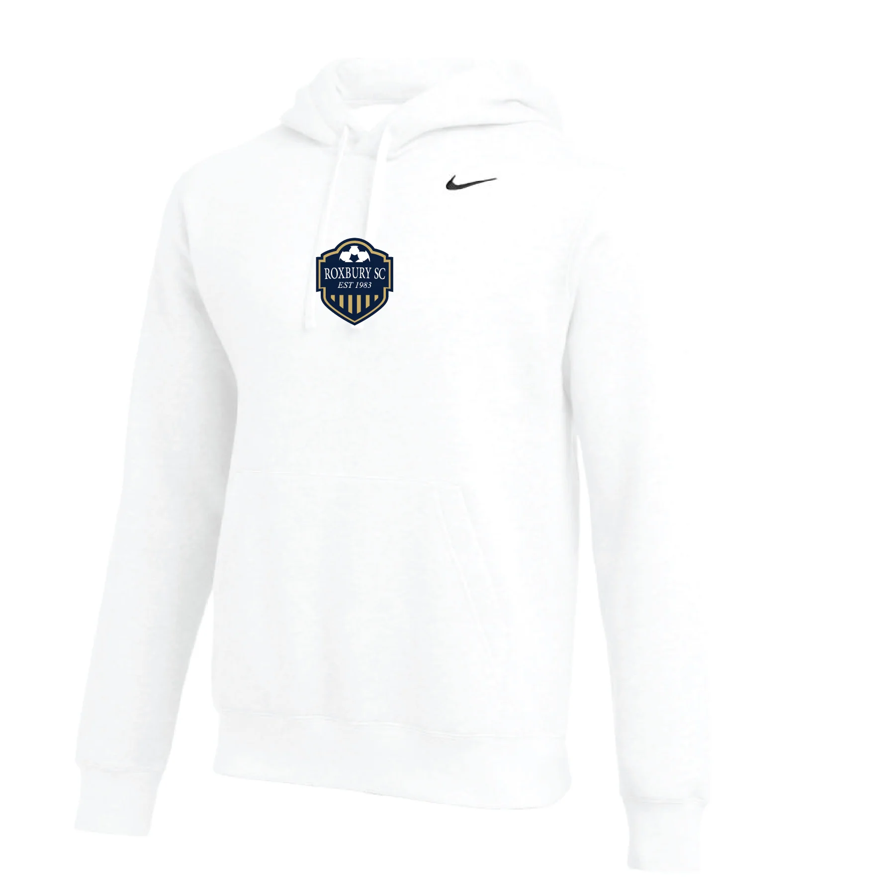 Roxbury PDA-SCP (Patch) Nike Club Hoodie White