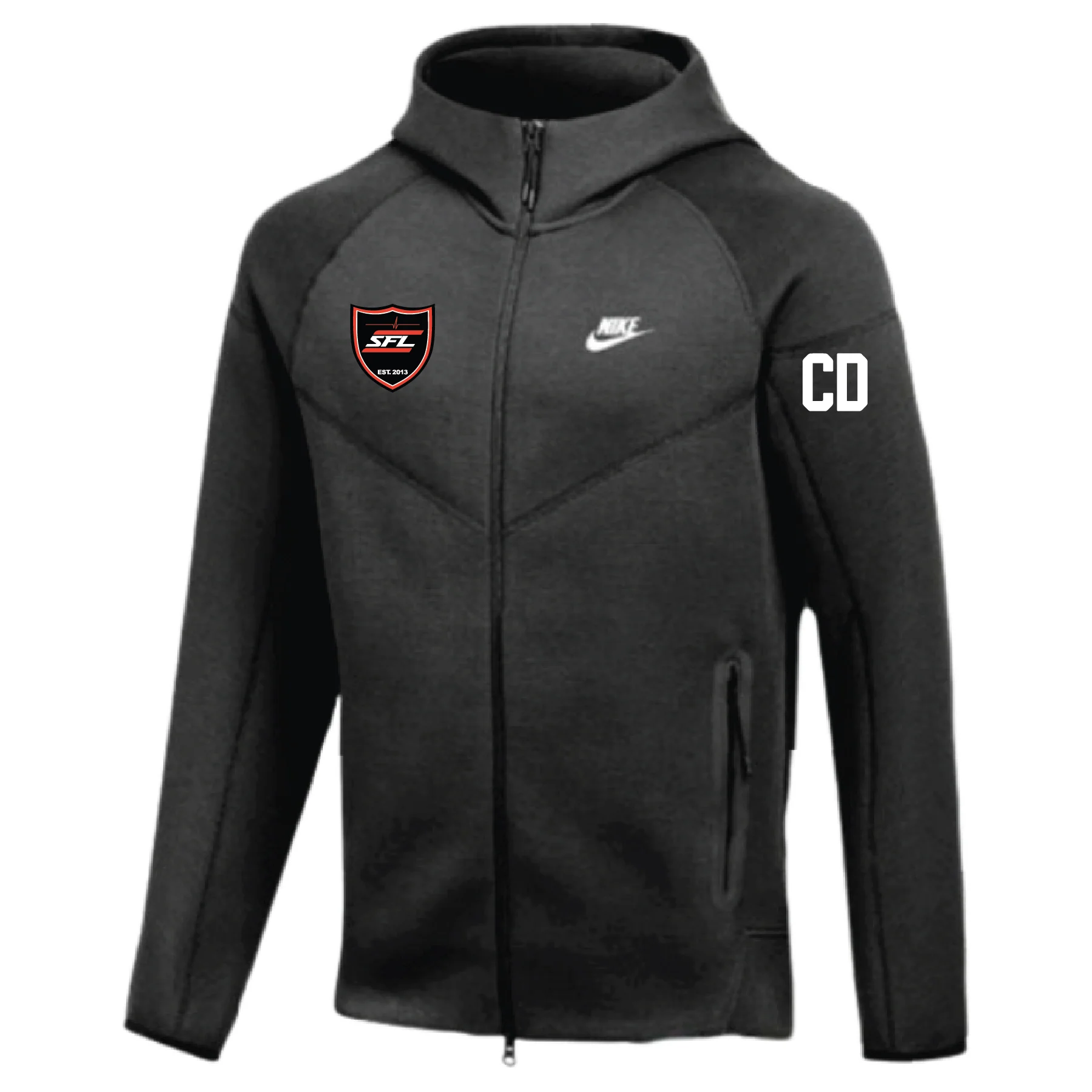 SFL NPL Nike Tech Fleece FZ Windrunner Black