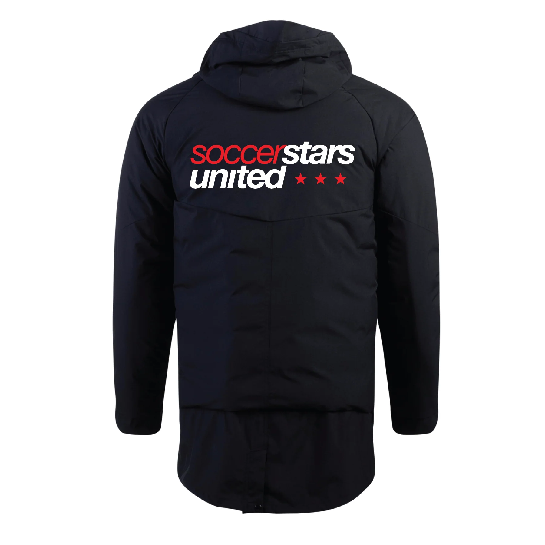 Soccer Stars United Wichita adidas Condivo 22 Stadium Parka Jacket Black - Image 2