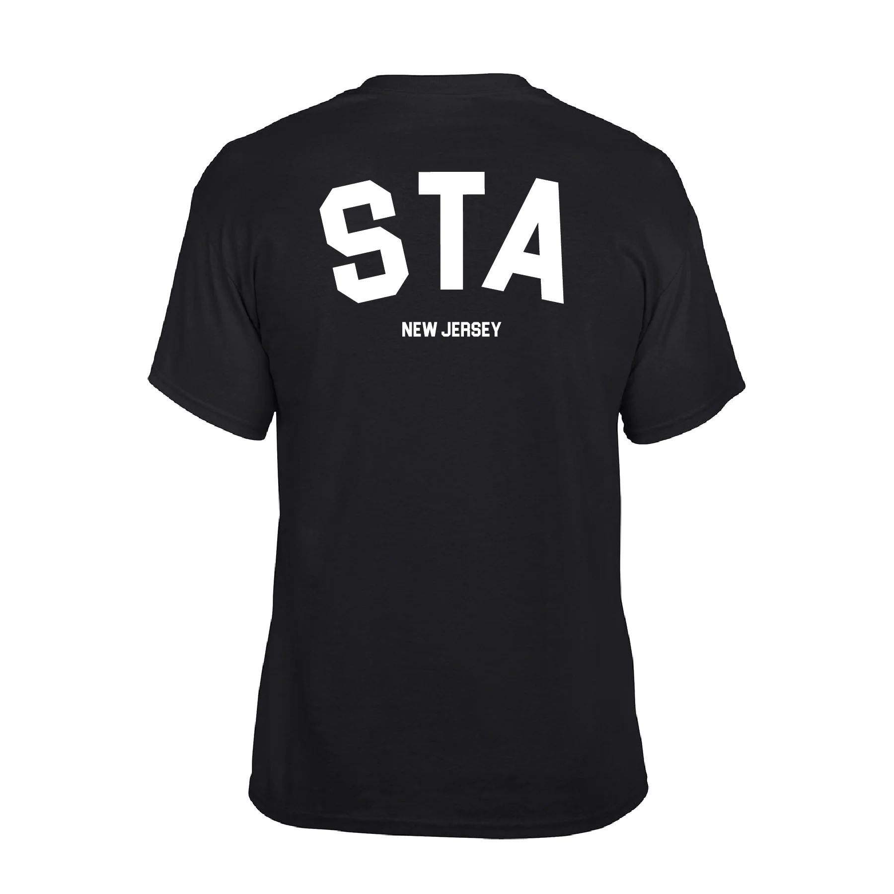 STA Girls Academy Gildan SS Lifestyle T-Shirt Black - Image 2