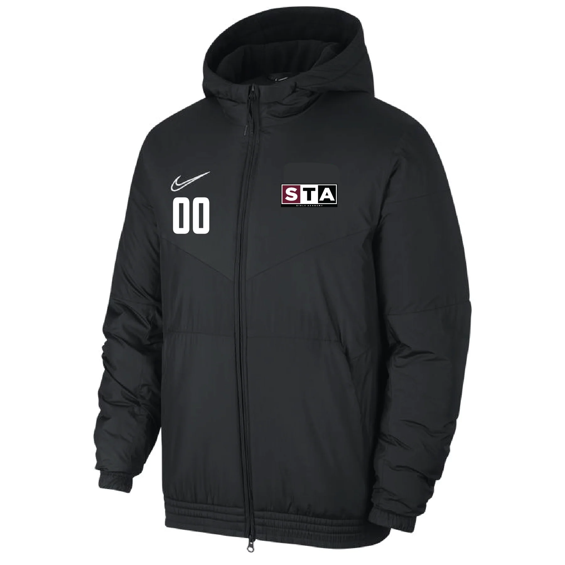 STA Girls Academy Nike Academy 19 SDF Winter Jacket Black