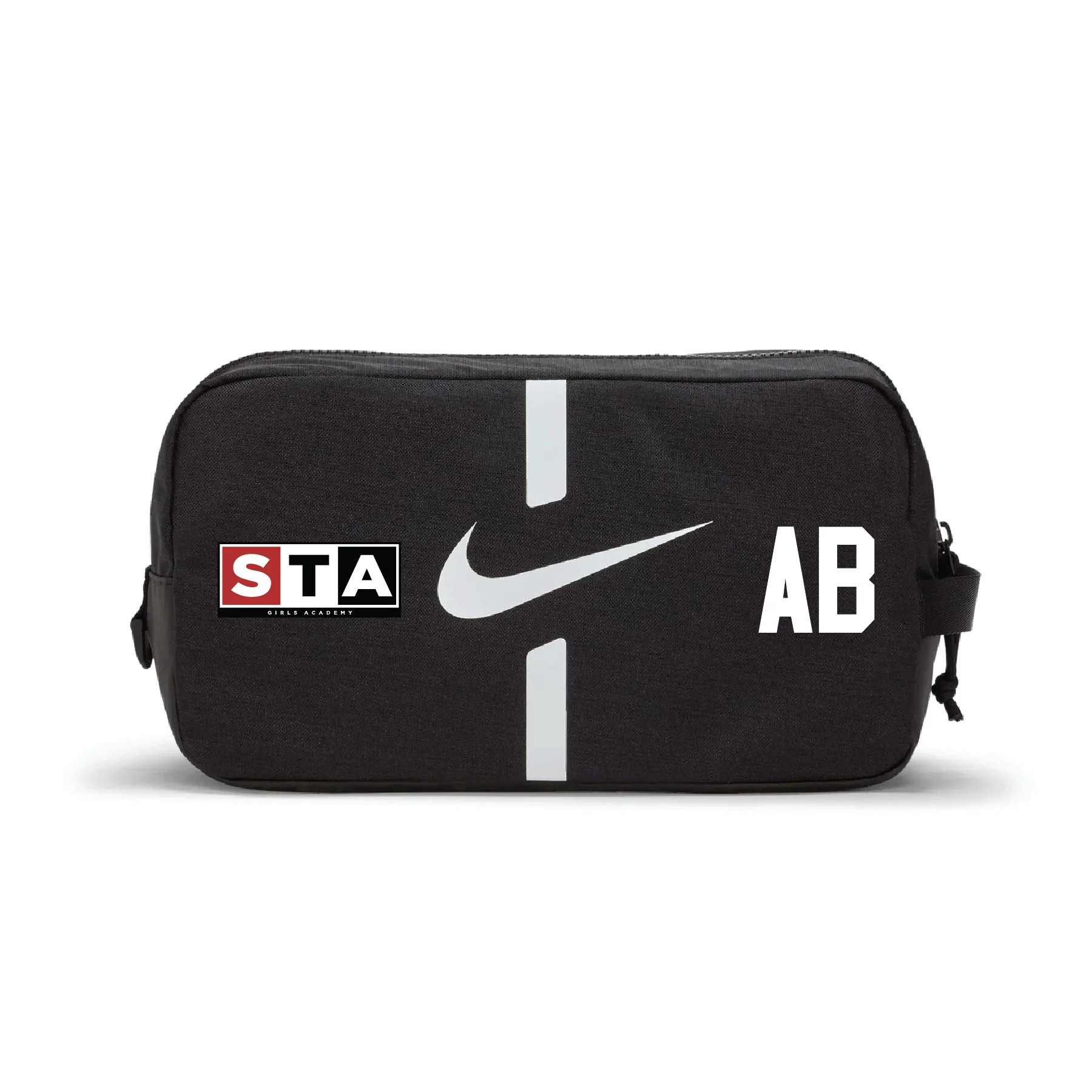 STA Girls Academy Nike Shoe Bag Black