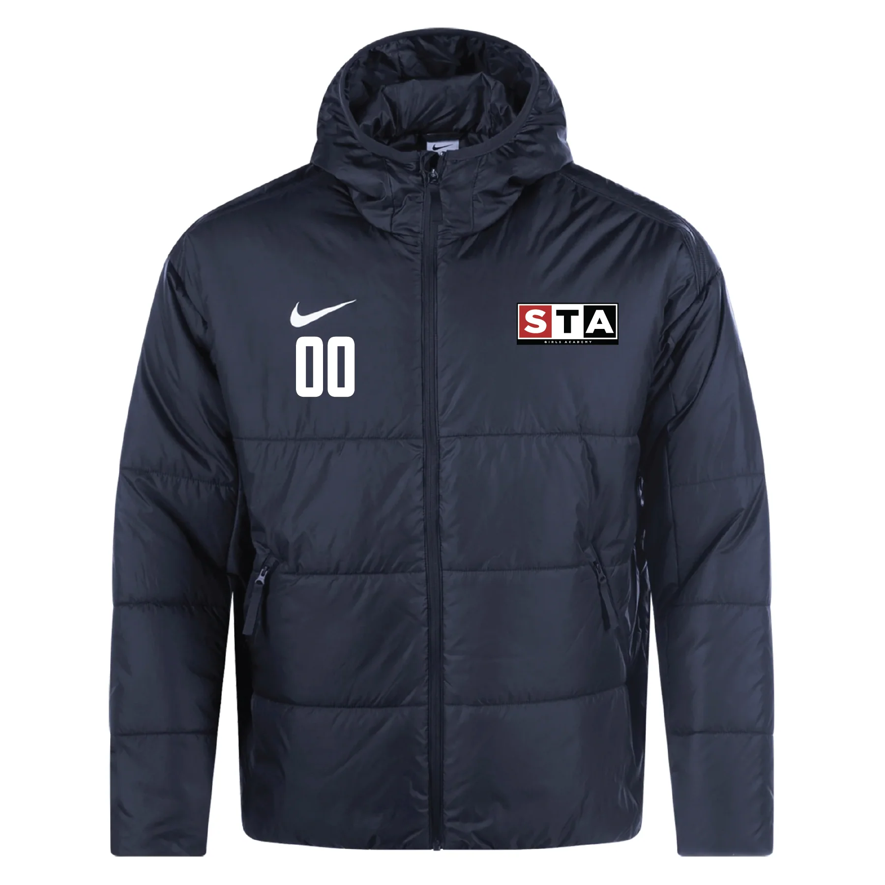 STA Girls Academy Nike Therma-Fit Academy Pro 24 Jacket Black