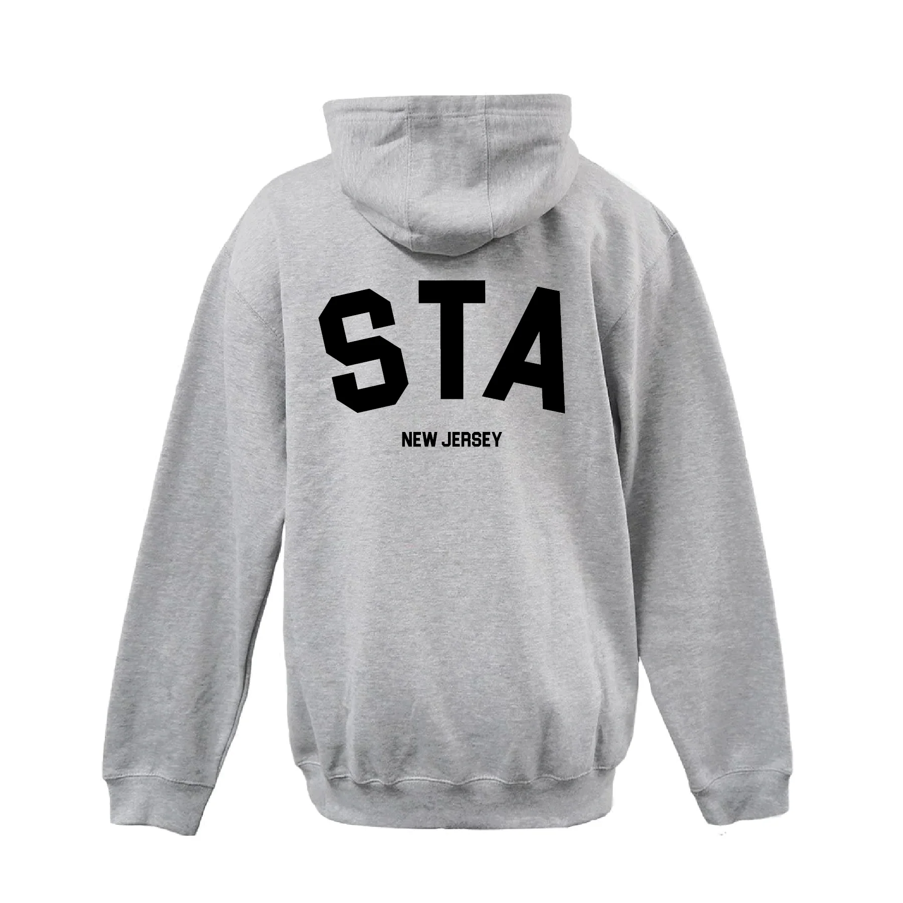STA Girls Academy Pennant Lifestyle Hoodie Grey - Image 2
