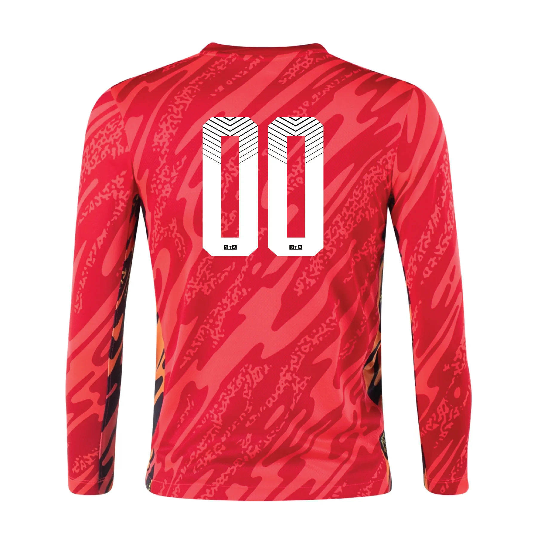 STA Morris United Nike Gardien V Goalkeeper Jersey Red - Image 2