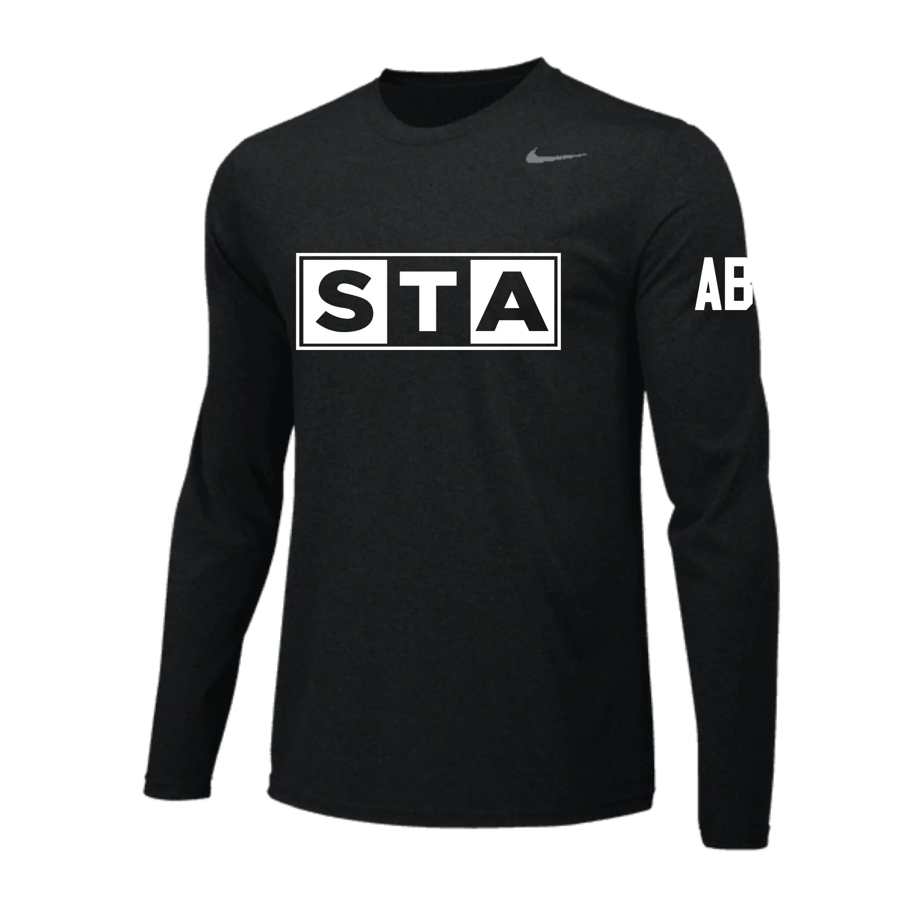 STA Mount Olive Premier (Logo) Nike Legend LS Shirt Black