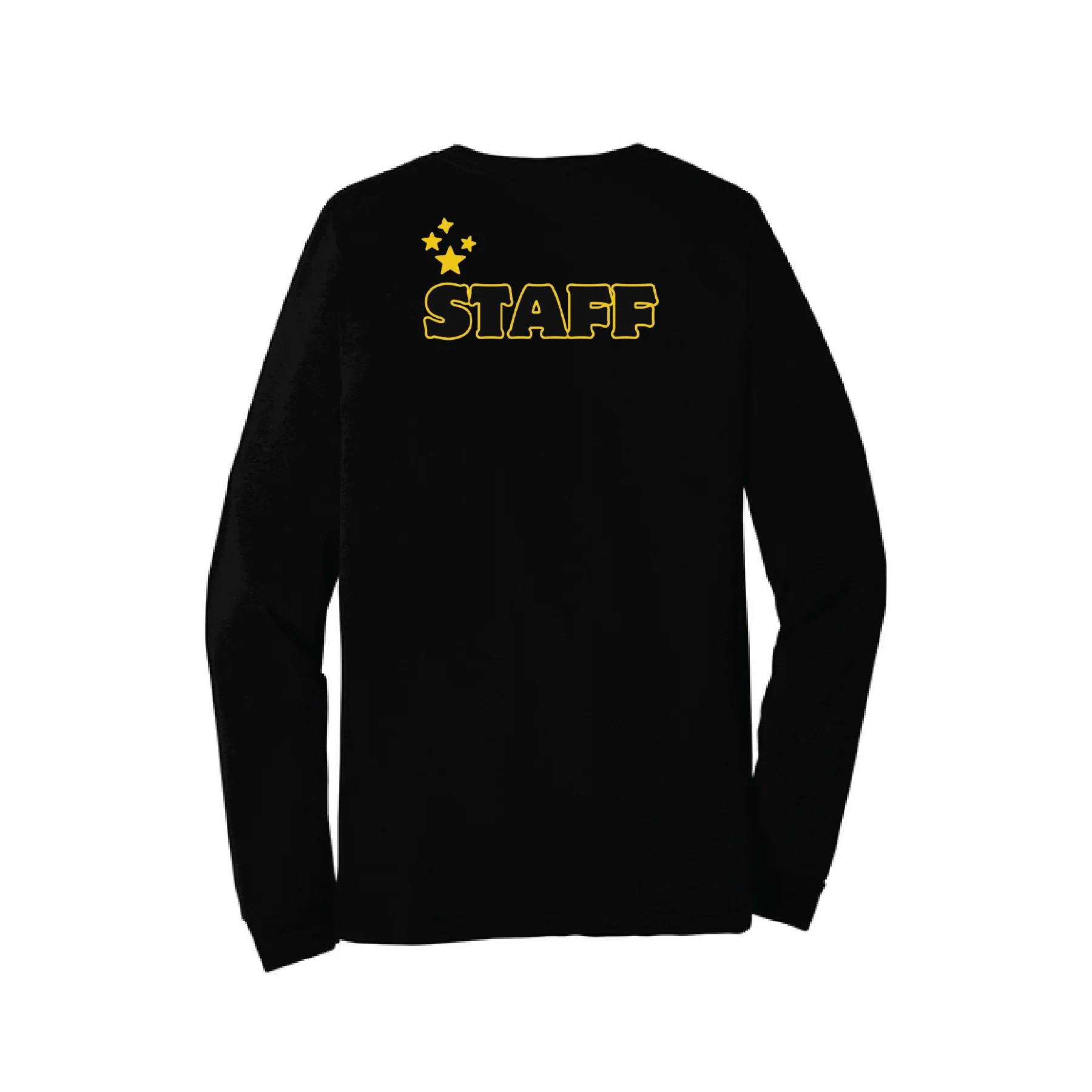 STARS Bella Canvas LS Tee Black - Image 6