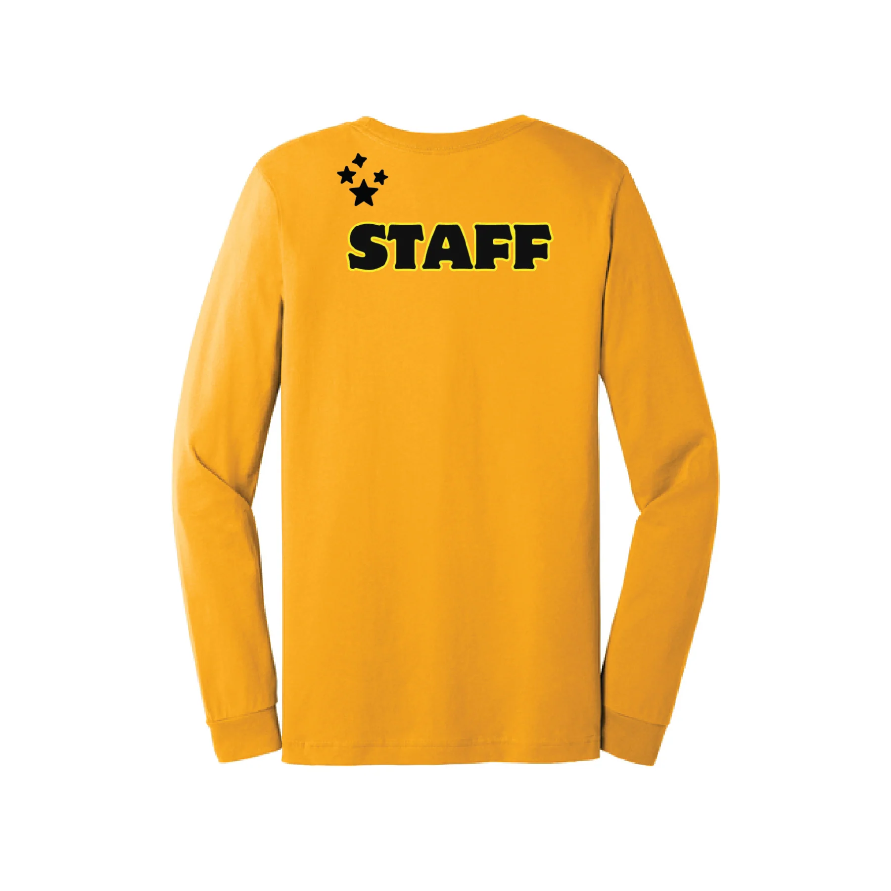 STARS Bella Canvas LS Tee Gold - Image 6