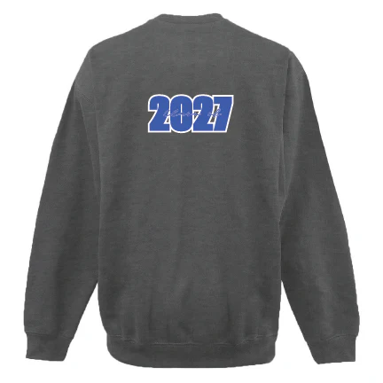 STEAM HS Gildan Crewneck Sweatshirt Dark Heather - Image 3