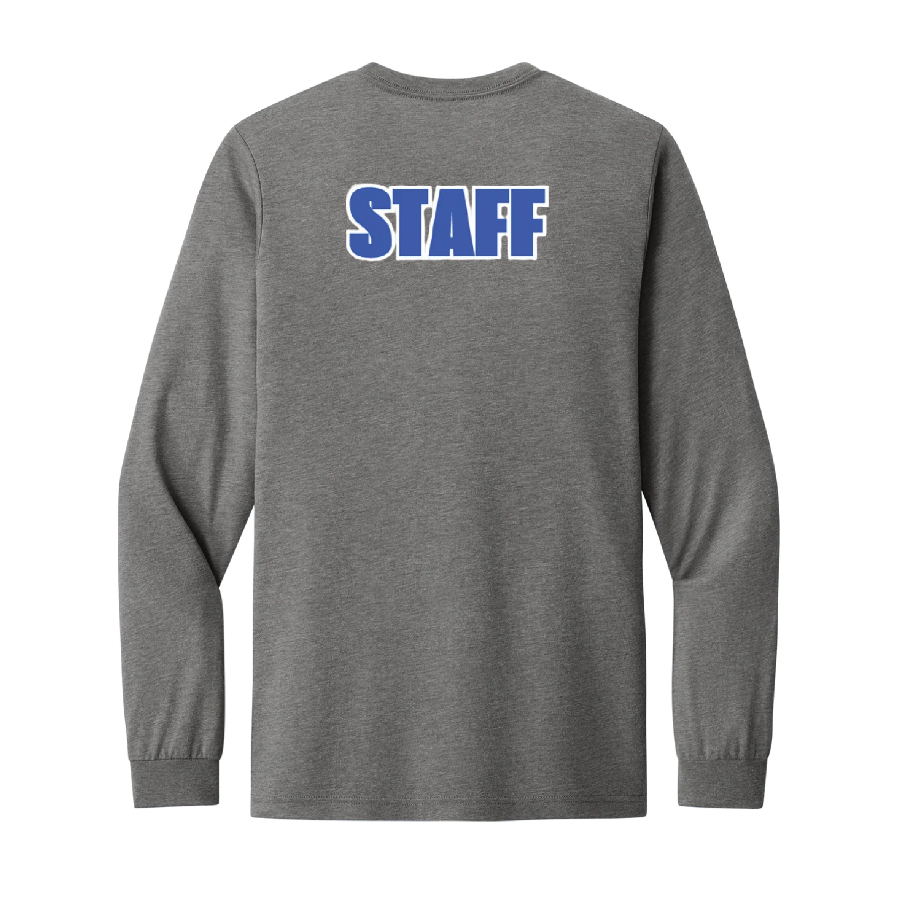 STEAM HS Bella + Canvas Long Sleeve Triblend T-Shirt Grey - Image 6