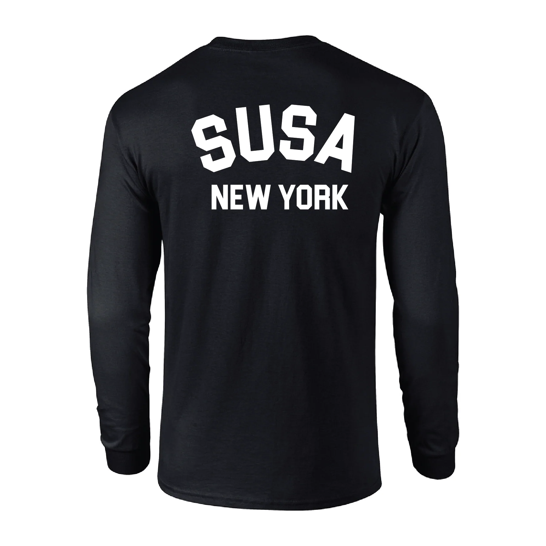 SUSA Northeast RL Gildan LS Lifestyle T-Shirt Black - Image 2