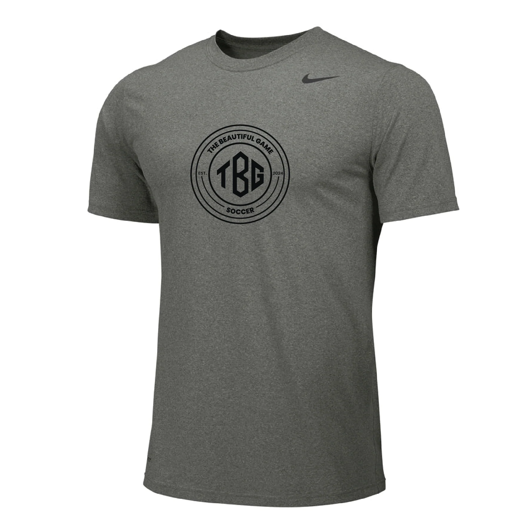 TBG FAN Supporter Nike Legend SS Shirt Grey