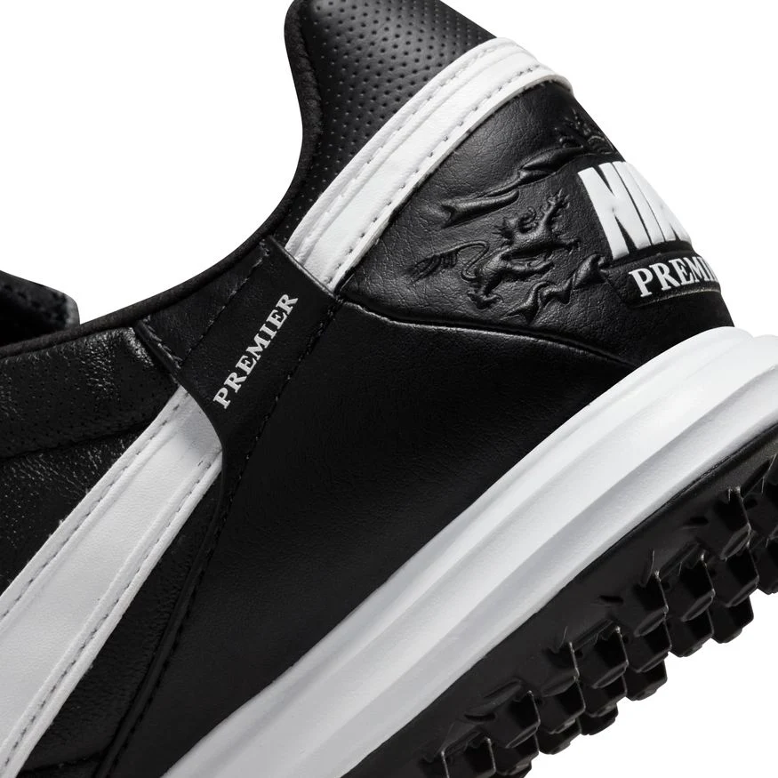 The Nike Premier 3 Artificial Turf Soccer Shoe - Black/White - Image 9