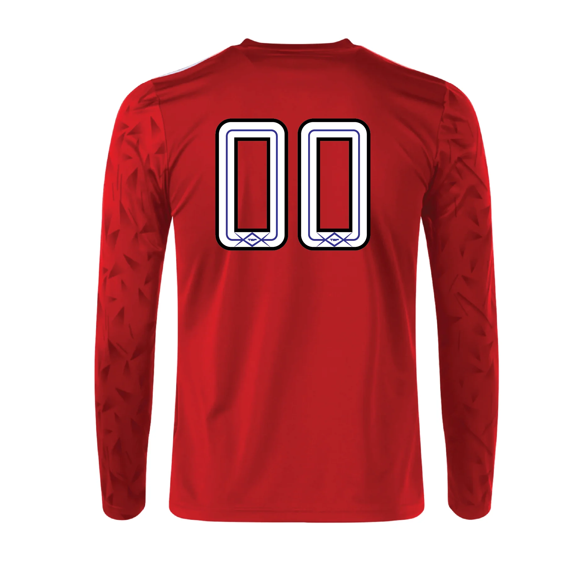 TSF Academy adidas Icon 25 LS Goalkeeper Match Jersey Red - Image 2
