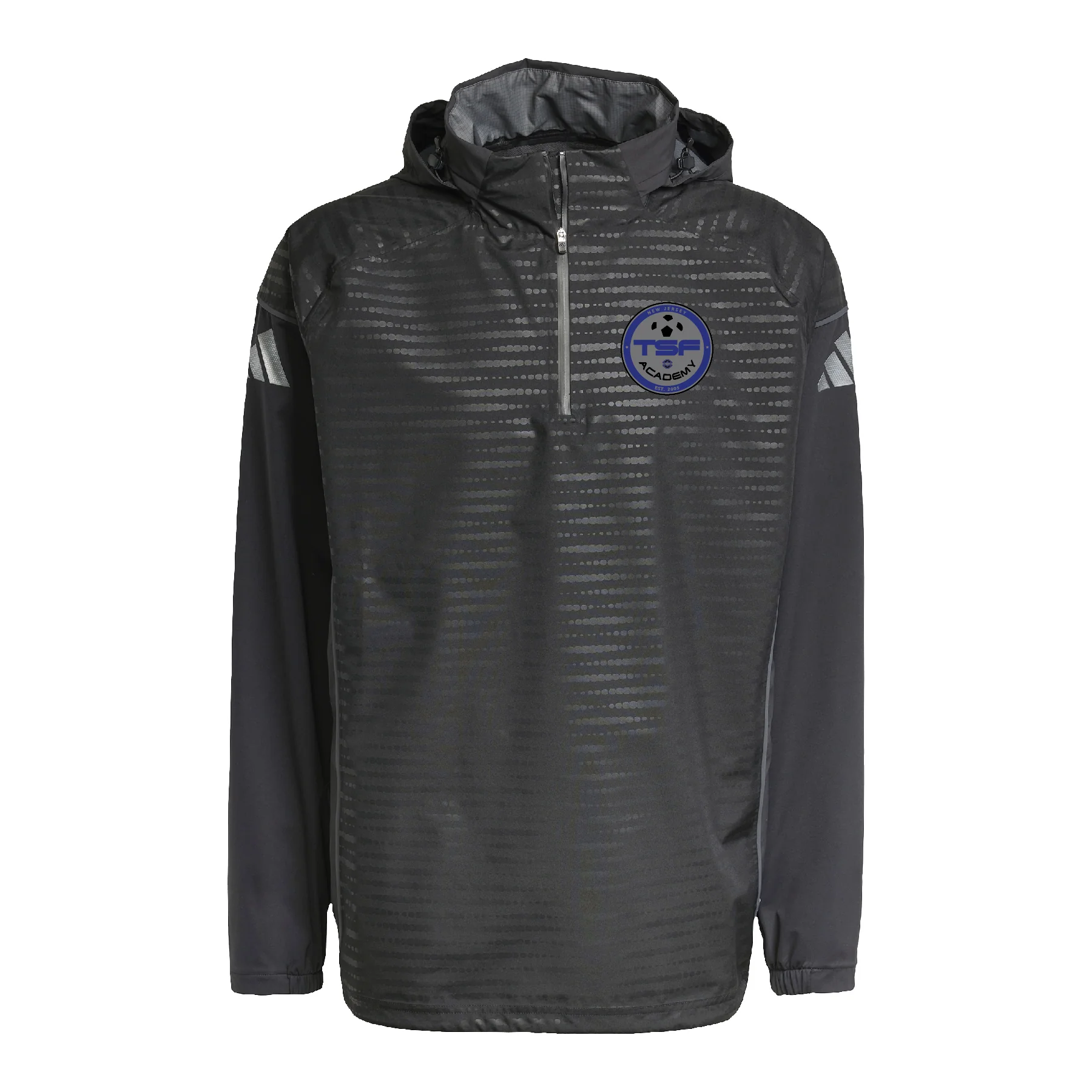 TSF Academy Coach adidas Tiro 25 Pro Rain Top Black