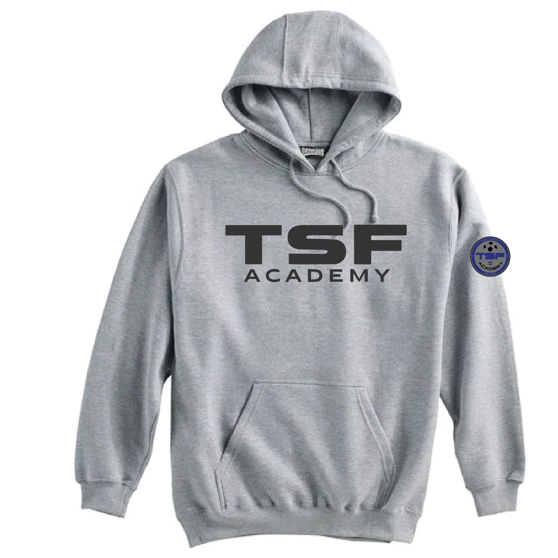 TSF Academy Fan Pennant Super 10 Hoodie Grey