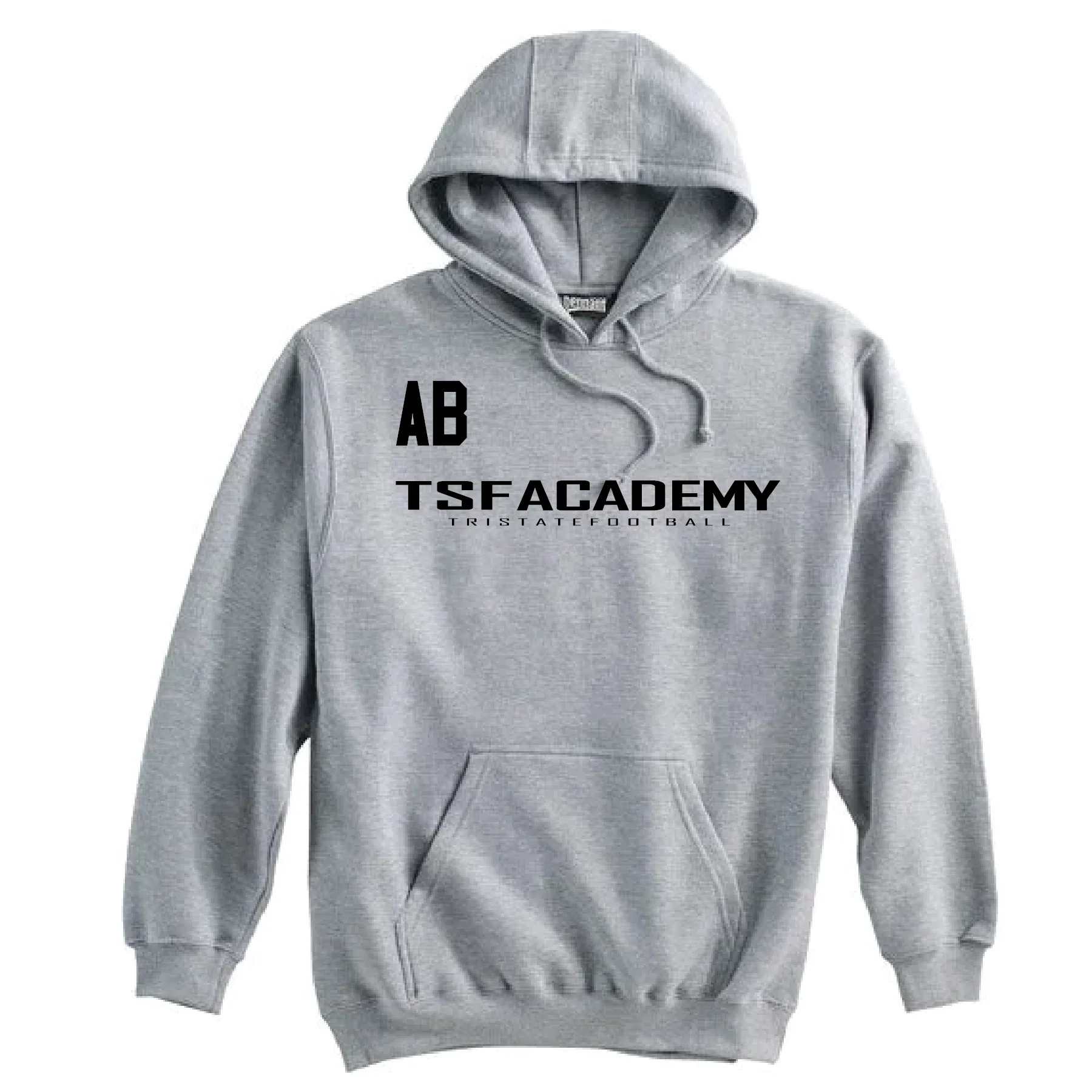 TSF Academy Tri-State Pennant Super 10 Hoodie Grey