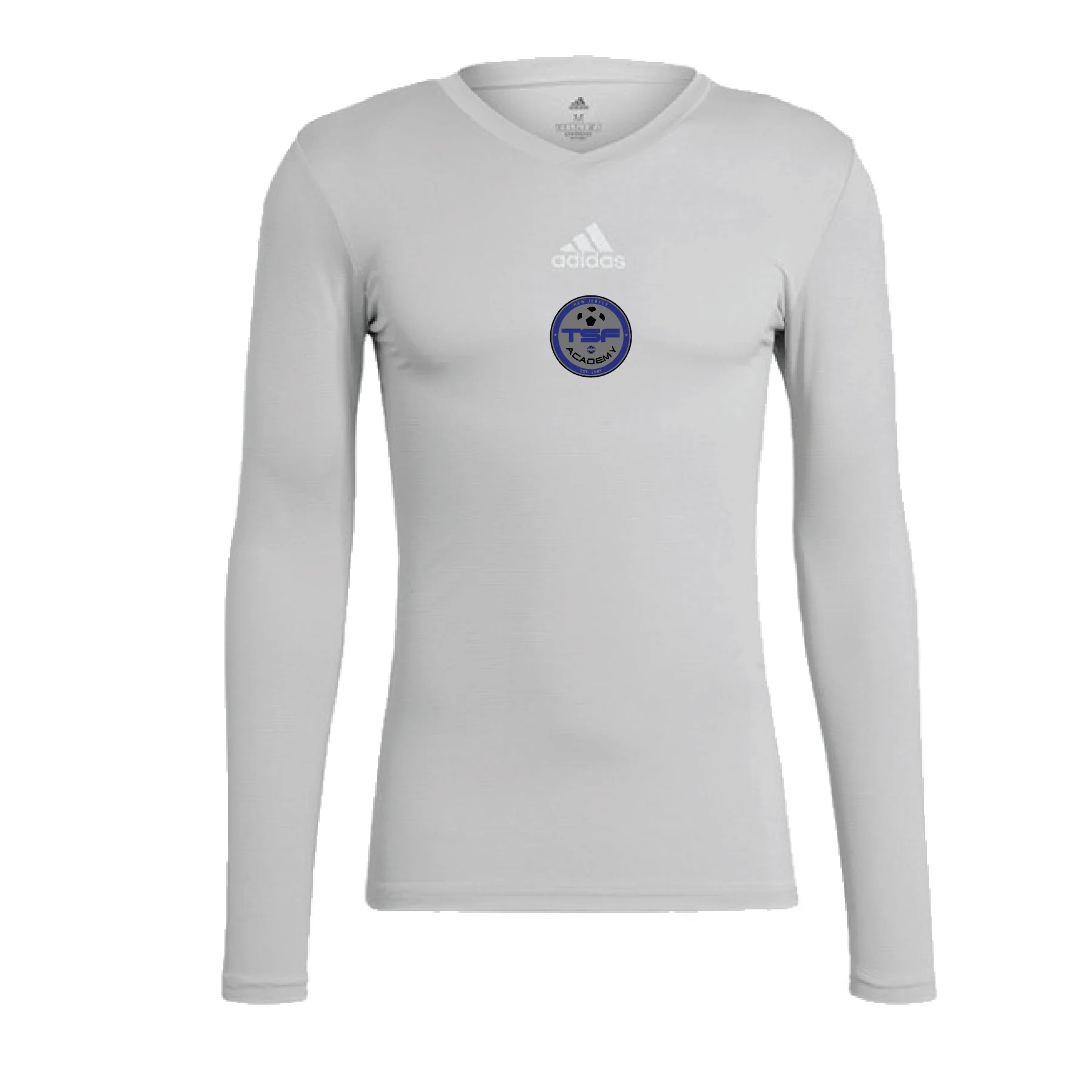 TSF Academy FAN adidas Base Compression Tee Grey