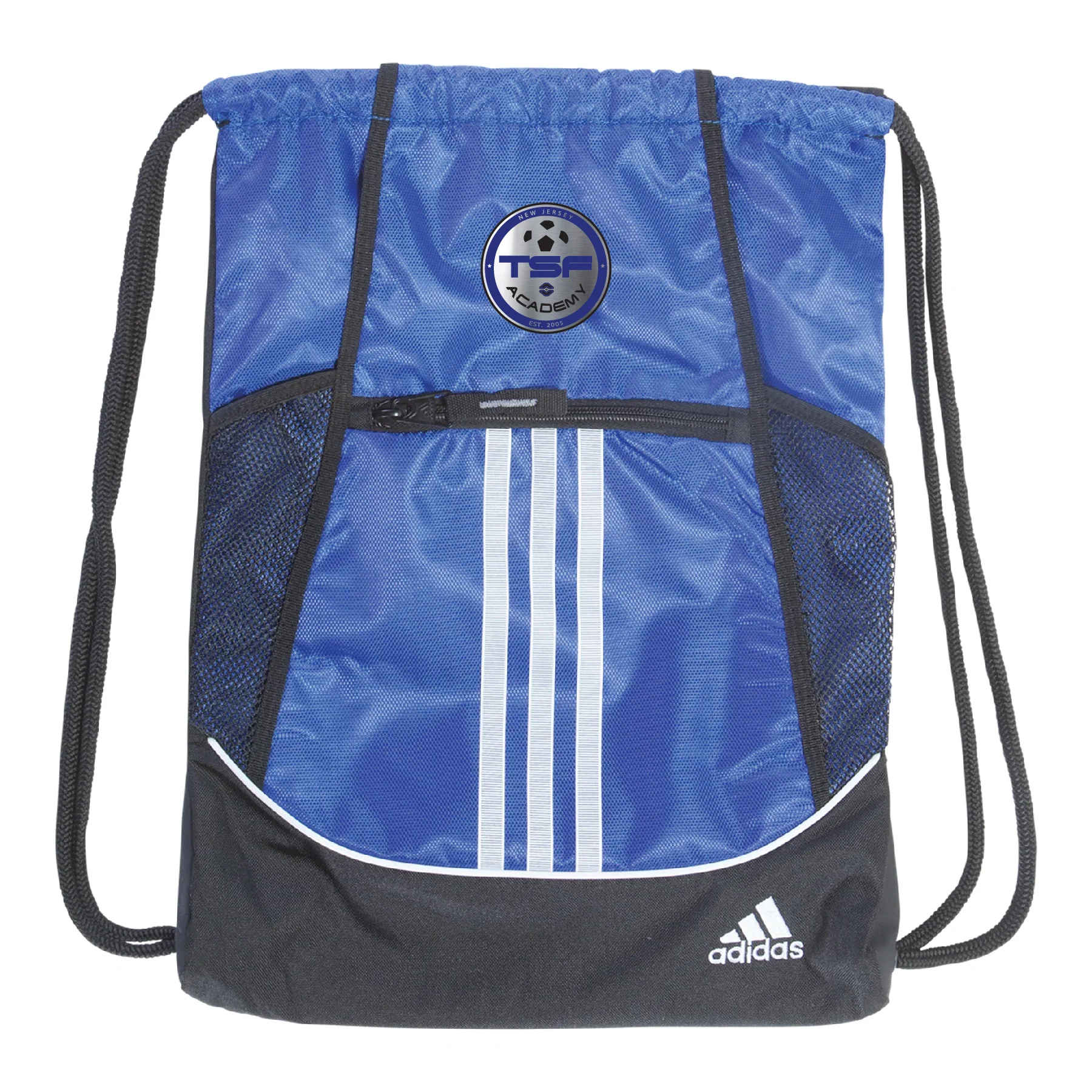 TSF Junior Academy adidas Alliance II Sackpack Black Royal
