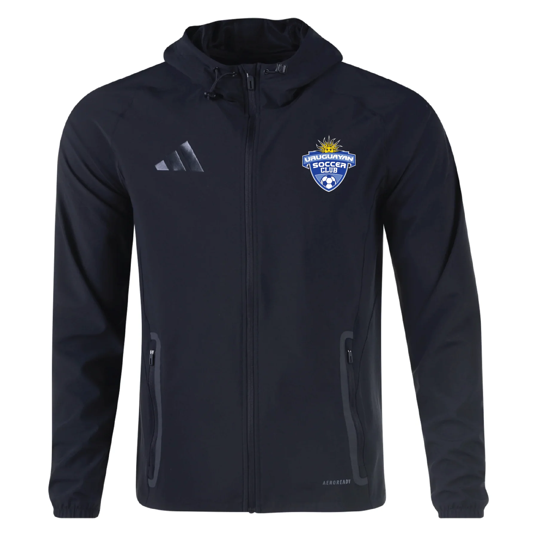 Uruguayan SC FAN adidas Tiro 25 Comp Hi-Vis Jacket Black