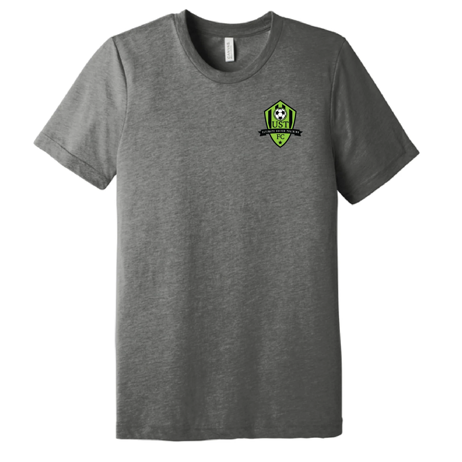 UST Bella + Canvas Short Sleeve Triblend T-Shirt Grey