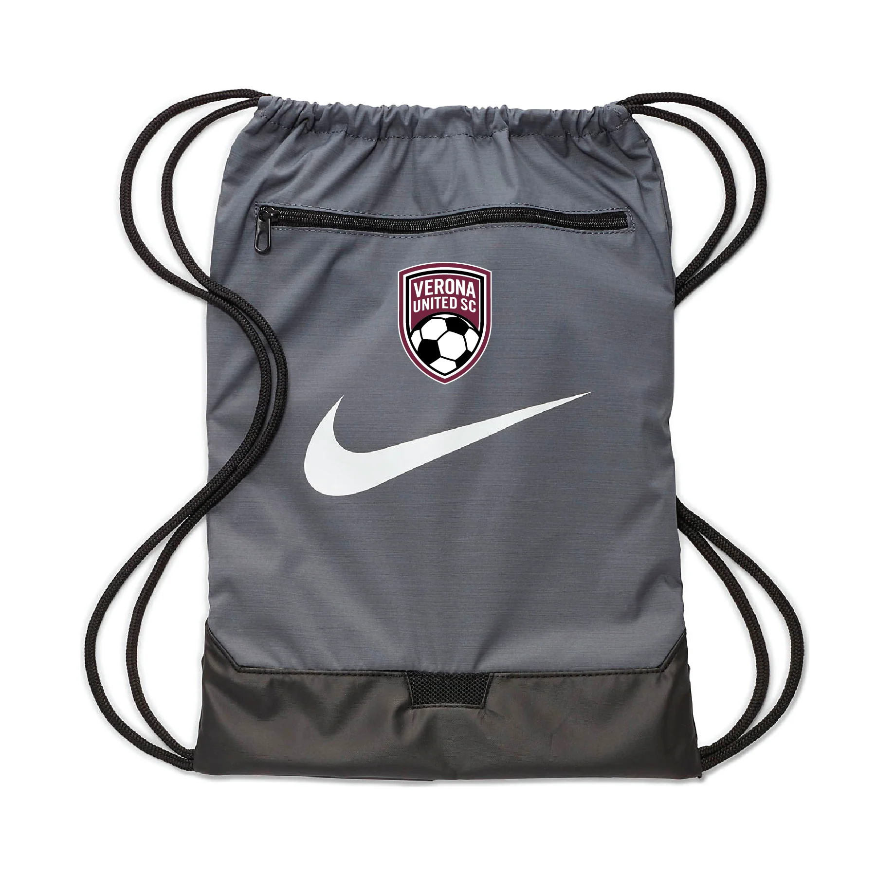 Verona Nike Brasilia String Bag Grey