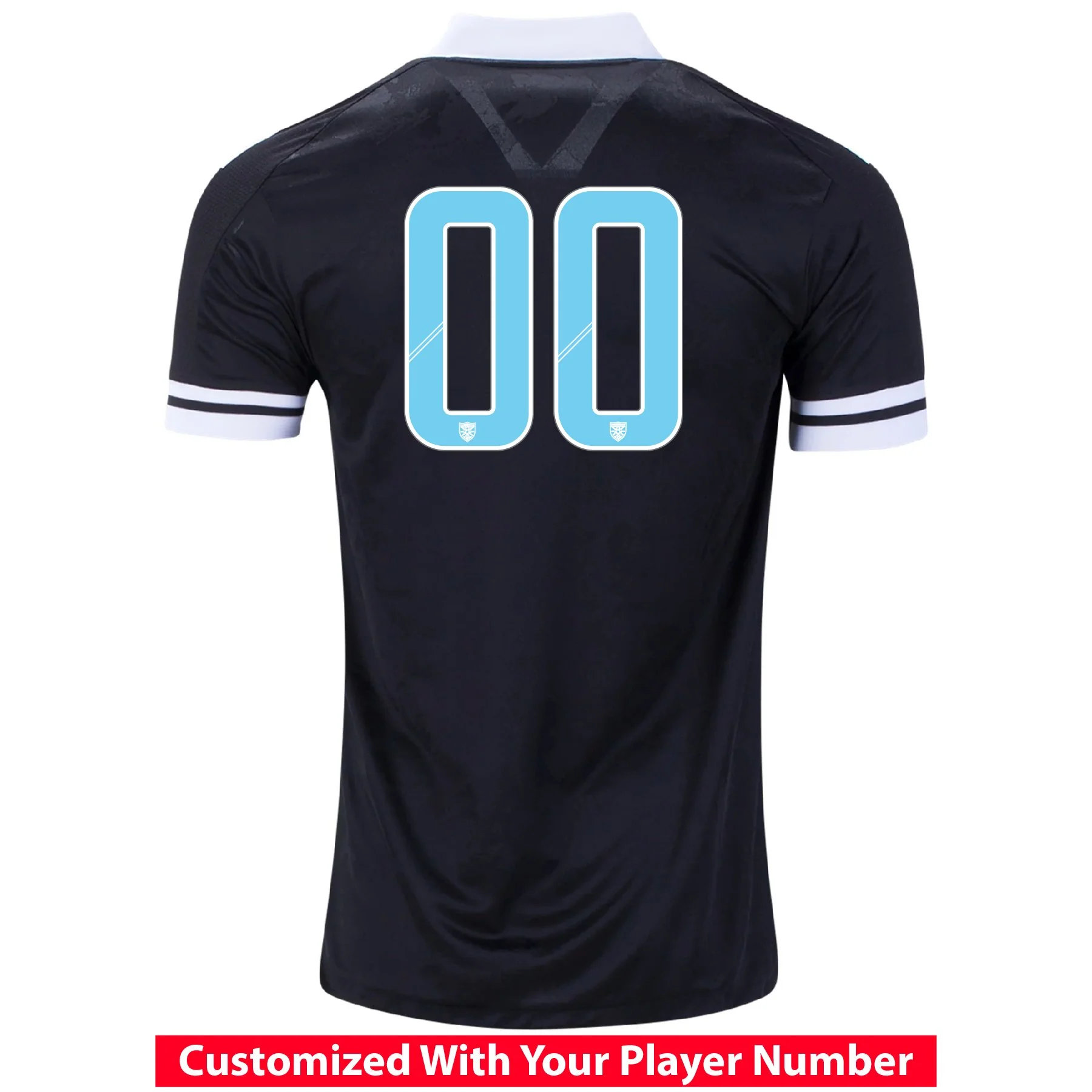 Weston FC Girls Academy adidas Condivo 20 Match Jersey - Black - Image 2