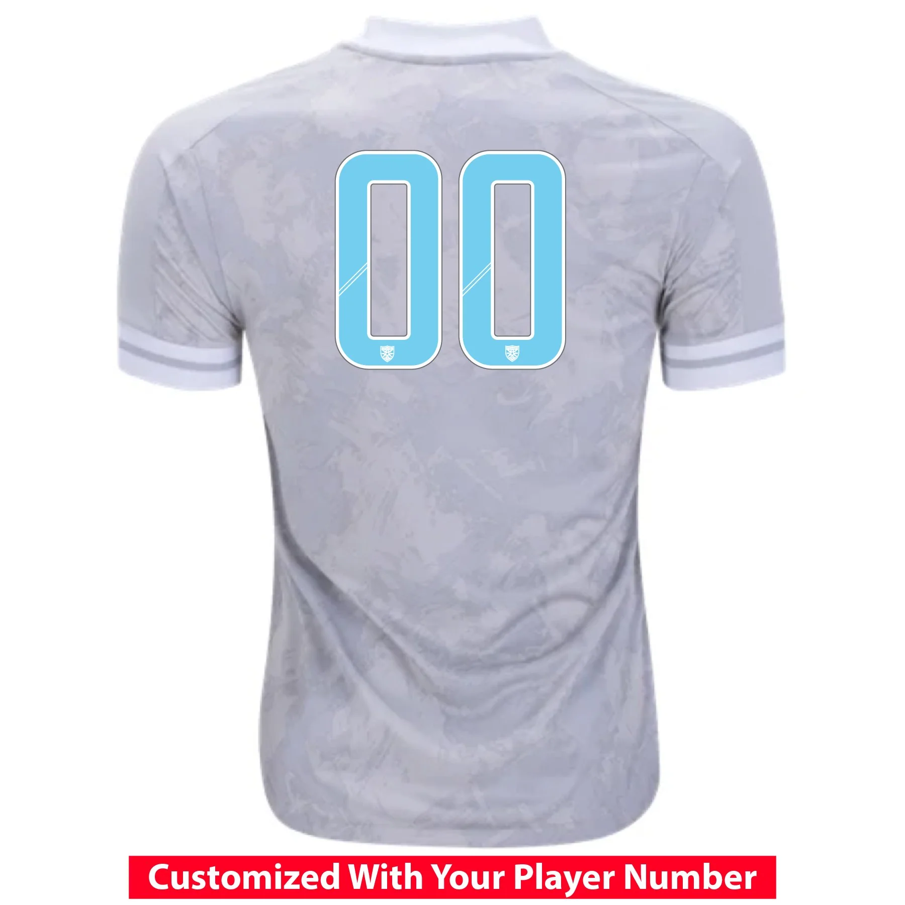 Weston FC Girls DPL adidas Condivo 20 Match Jersey - Grey - Image 2