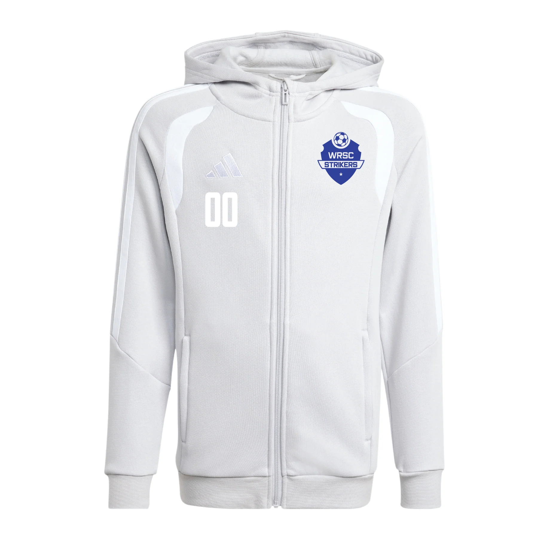 Wood Ridge SC adidas Tiro 26 League Full Zip Hoodie Grey