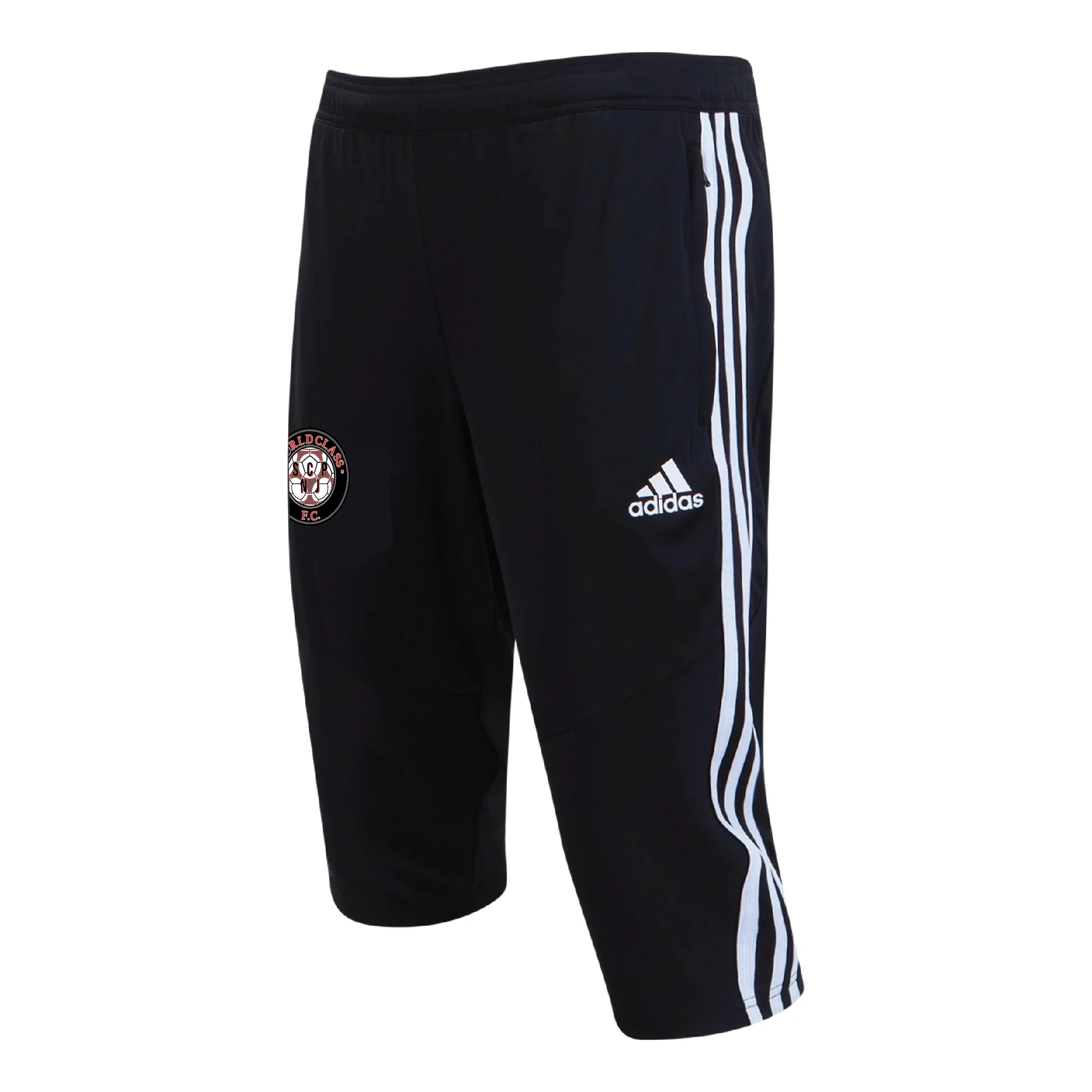 World Class SCP adidas Tiro 19 3/4 Pant Black/White